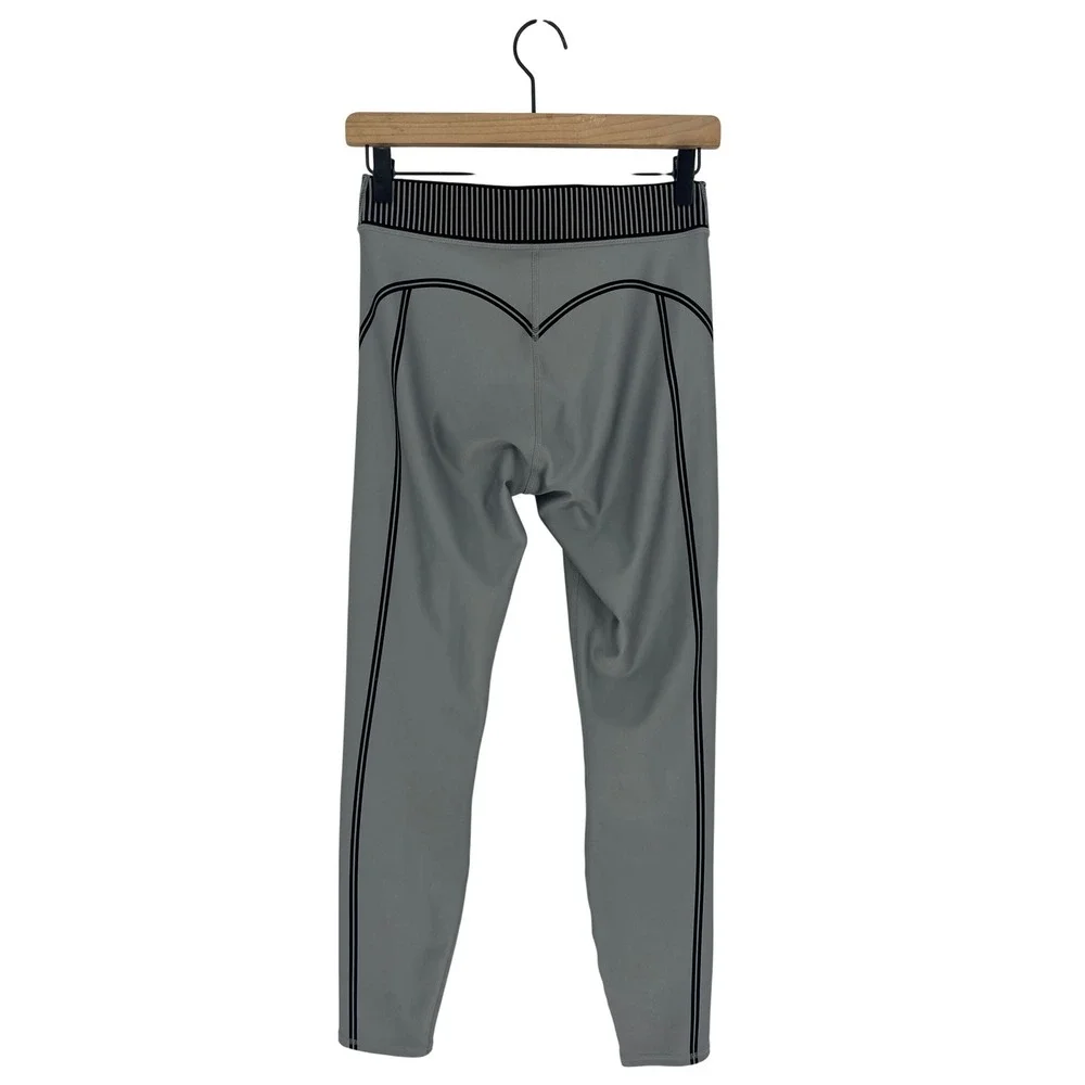 Alo Yoga Airlift High-Waist 7/8 Line Up Leggings Winter Frost Size Medium